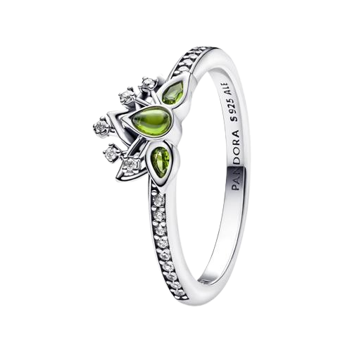 Anillo Princesa Tiana – Brillo del Lirio Esmeralda